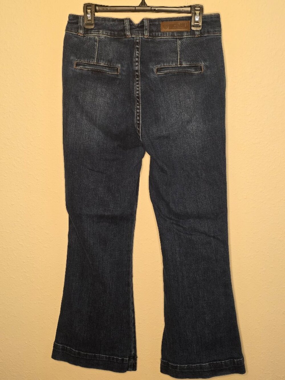Rock&Roll Denim Women's High-Rise, Flare Leg Denim Trousers, Size 30x30 - Picture 2 of 11